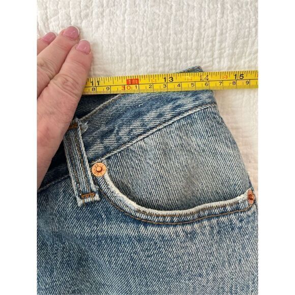 Re/Done Levi’s Mid Rise Skinny Indigo Jeans NWT - Picture 7 of 11